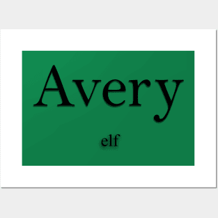 Avery Name meaning Posters and Art